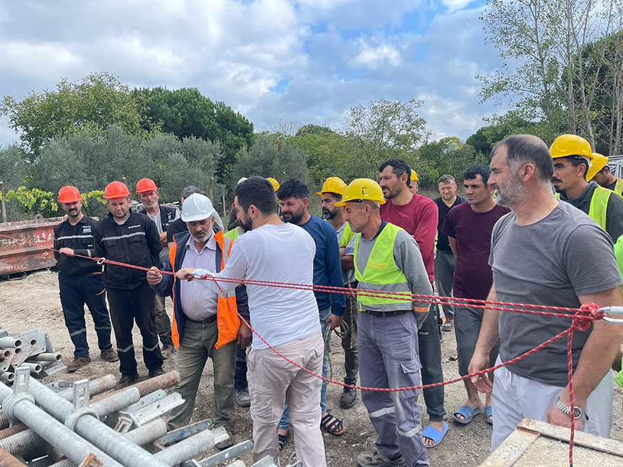 Yaşam Hattı Kurulumu Eğitici Eğitimi